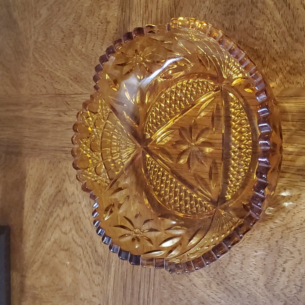 3/$25🌟 Vintage Amber Bowl 💛